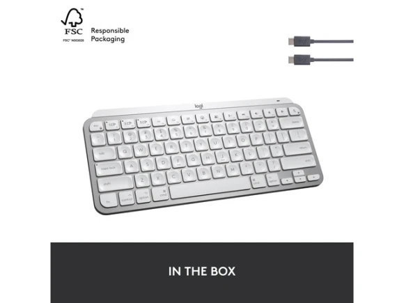 Compact Wireless Keyboard for Mac — Bluetooth Keyboard, Logitech