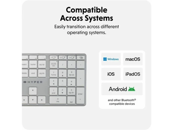 Full-Size Keyboard — Bluetooth Keyboard, Targus