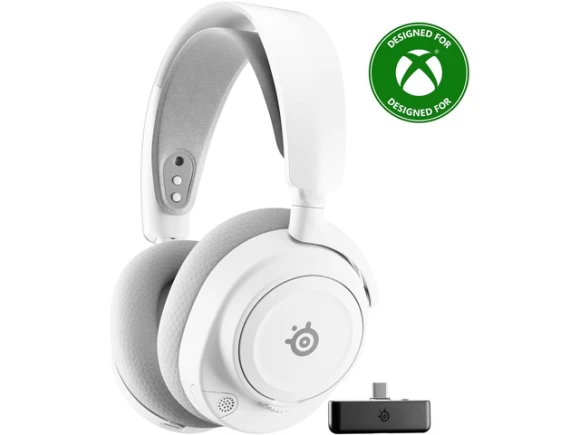Gen 2 White Gaming Headset — Wireless Earbuds, SteelSeries