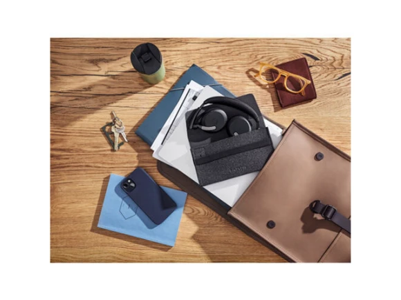 Evolve2 65 Flex Wireless Headset with Wireless Charger — Wireless Earbuds, Jabra