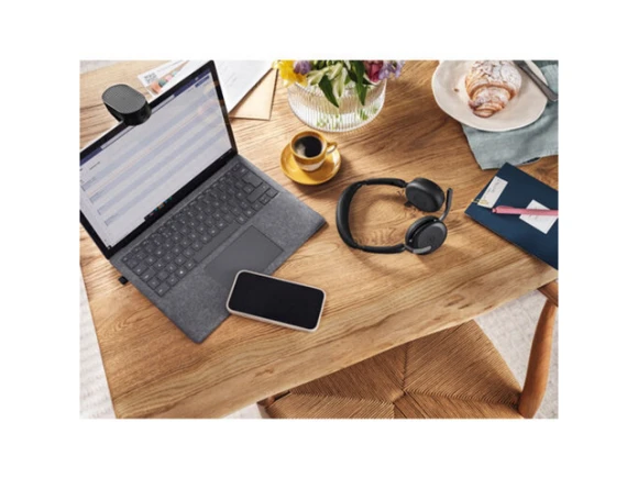 Evolve2 65 Flex Wireless Headset with Wireless Charger — Wireless Earbuds, Jabra