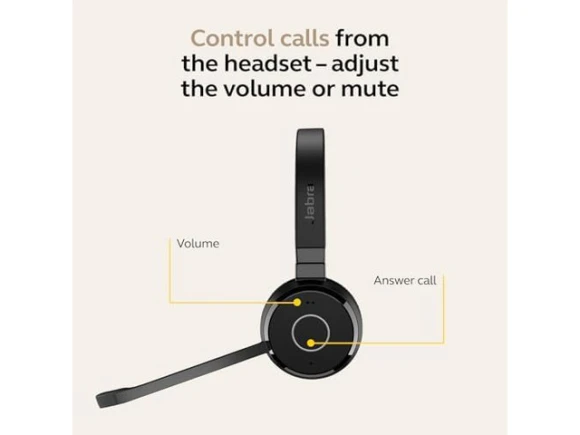 Wireless Headphones, Black, Third Edition — Wireless Earbuds, Jabra