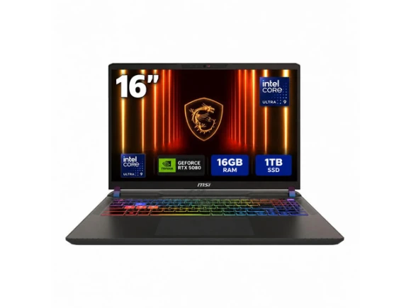 16-inch QHD+ Gaming Laptop — Laptops, MSI