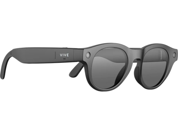 Round AI Glasses with Sunglass Lenses — Smart Glasses, VIVE