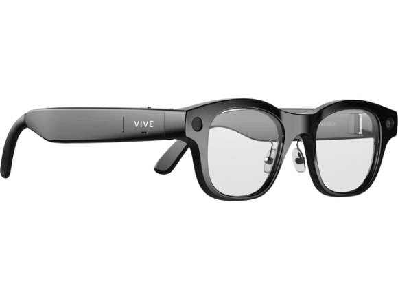 Square AI Glasses with Clear Lenses — Smart Glasses, VIVE