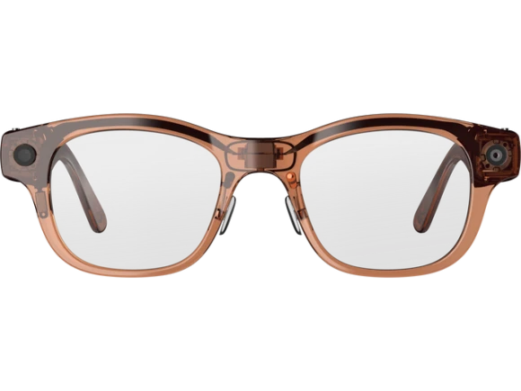 Square Clear-Lens AI Glasses — Smart Glasses, VIVE