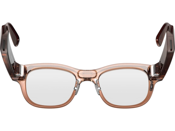 Square Clear-Lens AI Glasses — Smart Glasses, VIVE