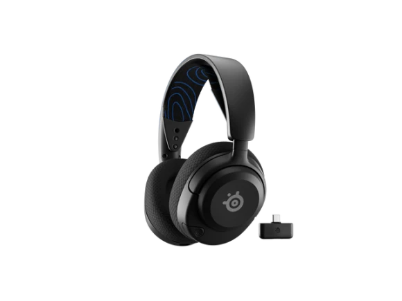 Wireless gaming headset, Black, for PS5 and PS4 — Wireless Earbuds, SteelSeries