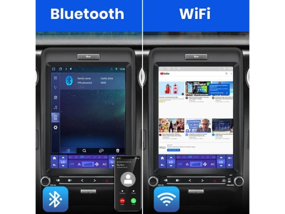 Android 13 12.1-inch car radio for Ford F150 2013 and 2014 — Car Infotainment System, litillbuly