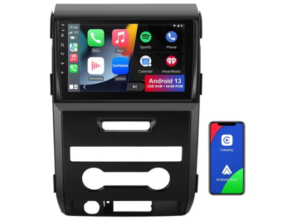 Car Radio Head Unit for Ford F-150, 2009–2012, with 9-inch Screen — Car Infotainment System, litillbuly