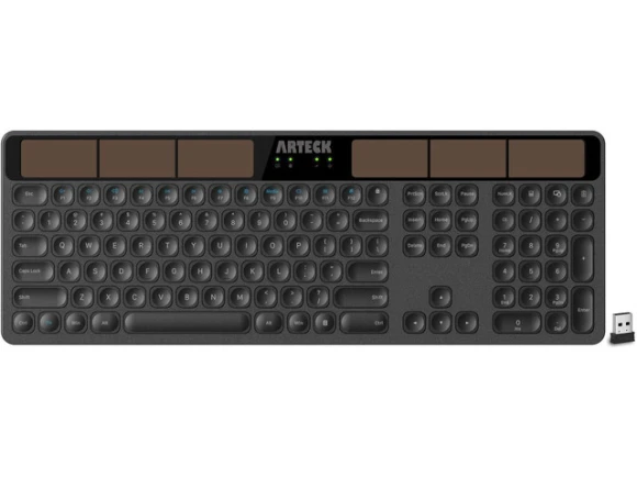 Full-Size Wireless Keyboard — Bluetooth Keyboard, Arteck