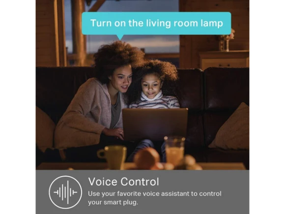 White Smart Plug, 4-Pack — Smart Plug, Kasa