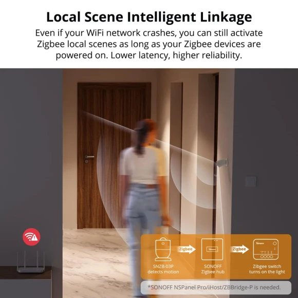 Zigbee Motion Sensor — Motion Sensor, Sonoff