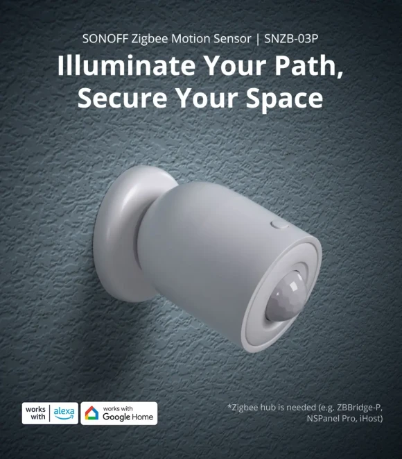 Zigbee Motion Sensor — Motion Sensor, Sonoff