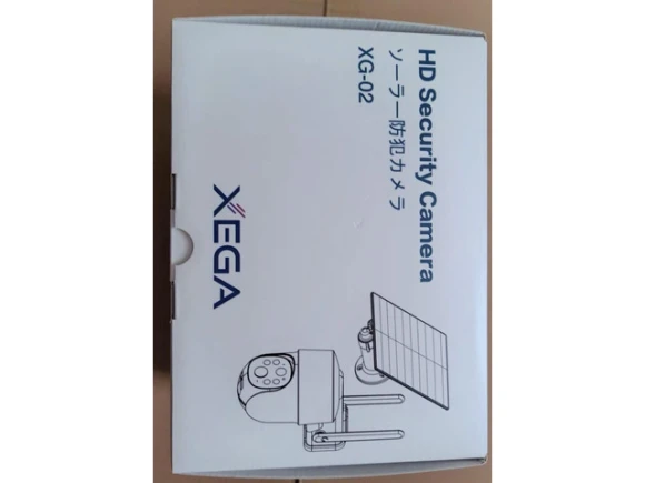 2K HD Solar 4G LTE Cellular Security Camera — Security Camera, Xega