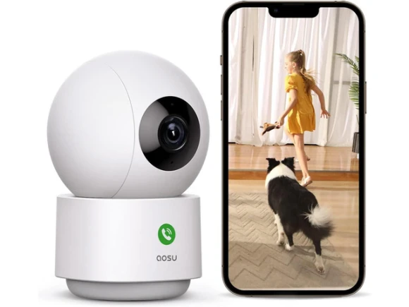 2K Indoor Security Camera — Security Camera, AOSU