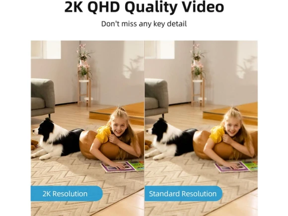 2K Indoor Security Camera — Security Camera, AOSU