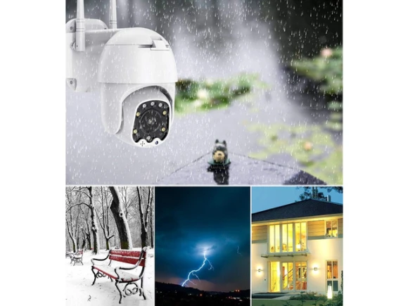 Outdoor PTZ WiFi IP Security Camera — Security Camera, TAURKENAM