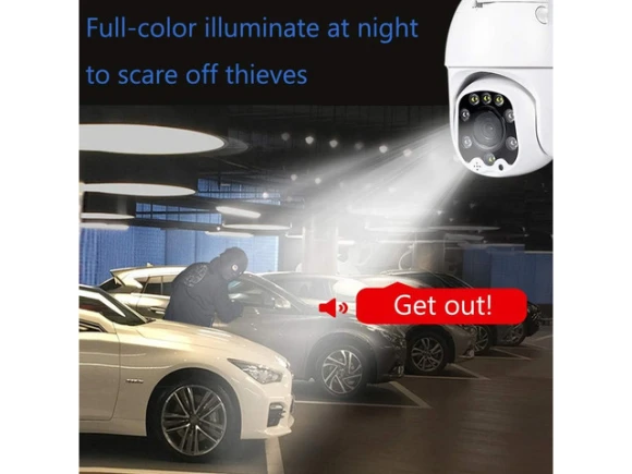 Outdoor PTZ WiFi IP Security Camera — Security Camera, TAURKENAM