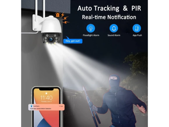 Outdoor Surveillance Camera — Security Camera, TAURKENAM