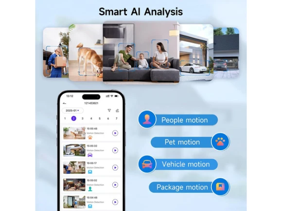 Outdoor Wireless Security Camera — Security Camera, TAURKENAM