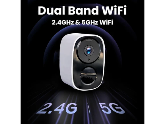 Wireless Outdoor Security Camera — Security Camera, TAURKENAM