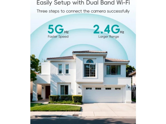 Outdoor Security Camera — Security Camera, ZUMIMALL