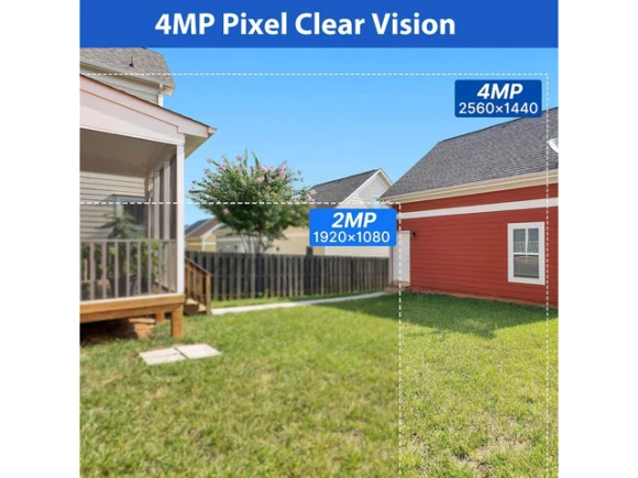 Outdoor Solar WiFi Security Camera — Security Camera, Hiseeu