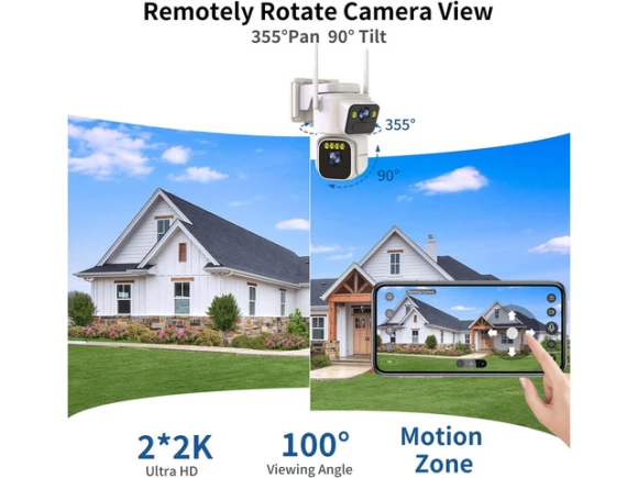 Solar Security Camera — Security Camera, WOOJONG