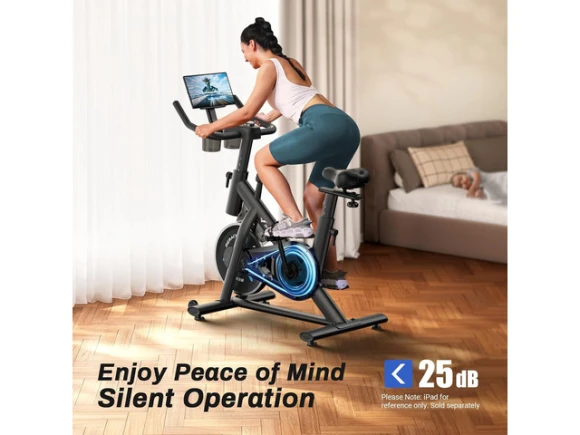 Stationary Exercise Bike — Connected Equipment, MERACH