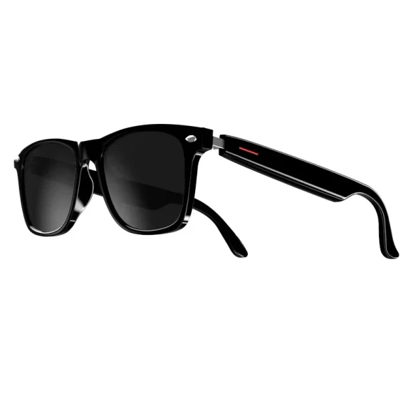 Smart Glasses with Blue-Light-Filtering Polarized Sunglass Lenses — Smart Glasses, VIKEFON