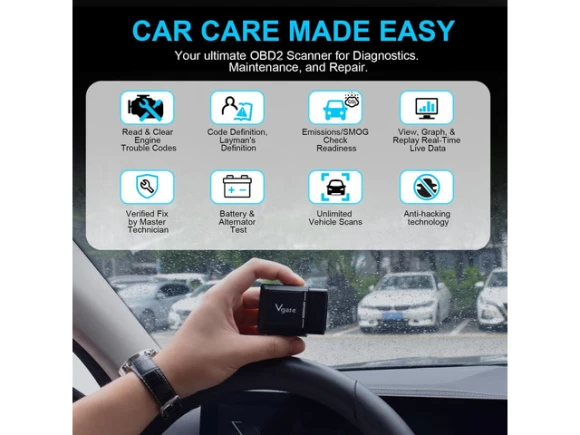 Bluetooth OBD2 Scanner — OBD2 Scanners, Vgate