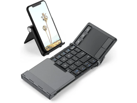 Foldable Keyboard with Touchpad — Bluetooth Keyboard, iClever