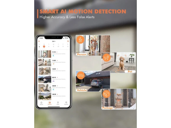 Outdoor Wireless Security Camera — Security Camera, DZEES