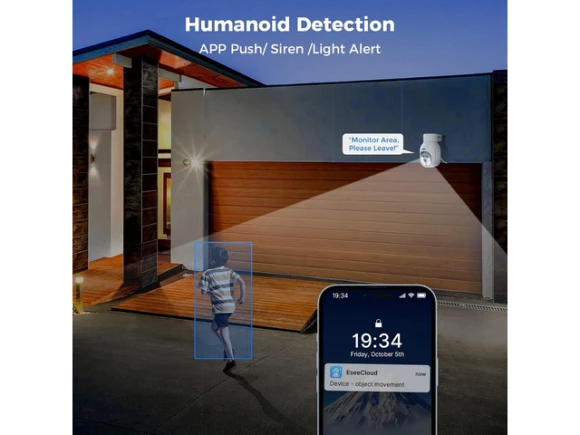Wireless Security Camera — Security Camera, Hiseeu