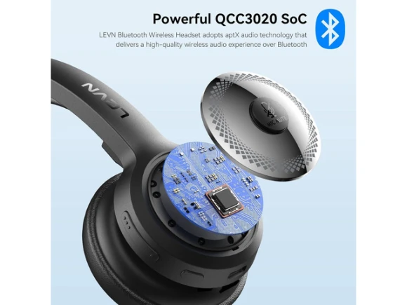 Bluetooth Headset — Wireless Earbuds, LEVN