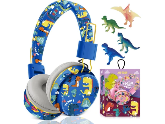 Kids Bluetooth Headphones — Wireless Earbuds, QearFun