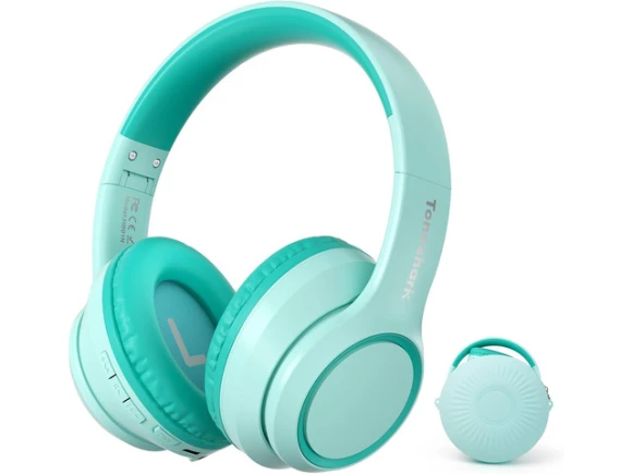 Kids Wireless Over-Ear Bluetooth Headphones — Wireless Earbuds, TONOSHARK