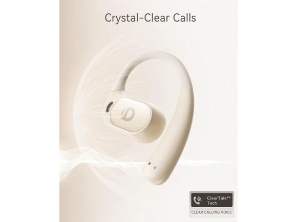True Wireless Open-Ear Headphones — Wireless Earbuds, WOOJONG