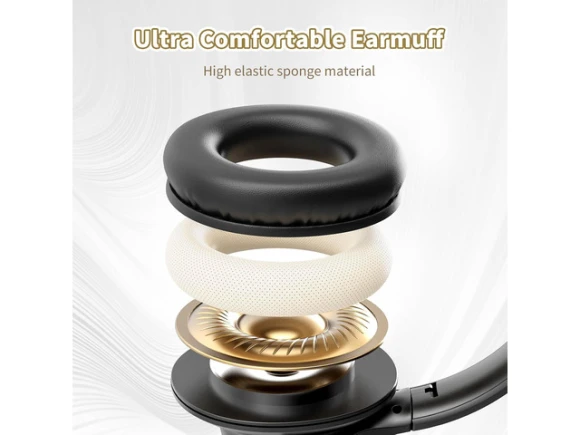 Wireless Over-Ear Headphones — Wireless Earbuds, KVIDIO