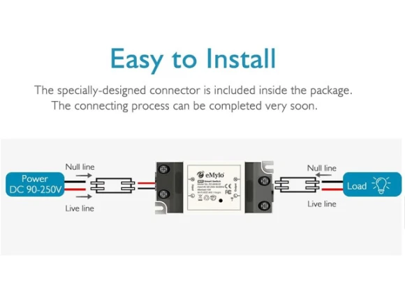 WiFi Switch, 3-Pack — Smart Switch, WOOJONG