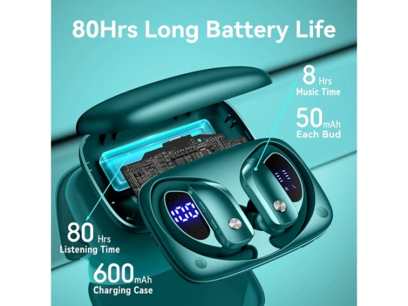 Wireless Earbuds, Green — Wireless Earbuds, BMANI