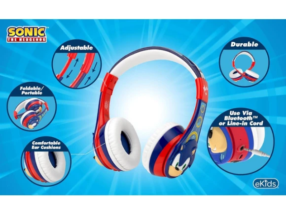 Bluetooth Headphones for Kids — Wireless Earbuds, eKids