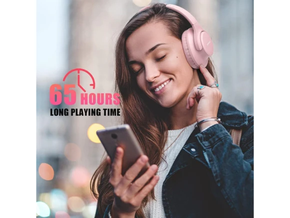 Bluetooth Over-Ear Headphones — Wireless Earbuds, KVIDIO