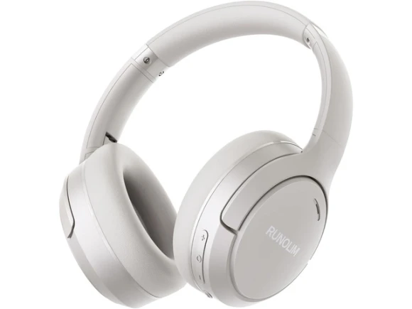 Over-Ear Foldable Headphones — Wireless Earbuds, RUNOLIM