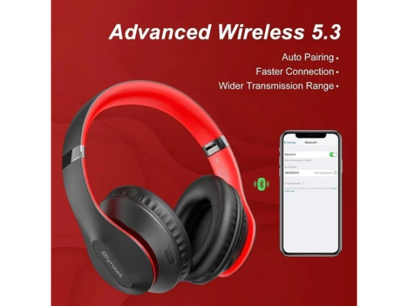 Wireless over-ear Bluetooth headphones — Wireless Earbuds, Suppower