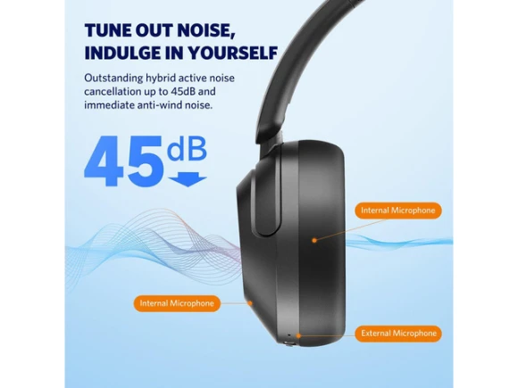 Wireless Over-Ear Headphones — Wireless Earbuds, EarFun