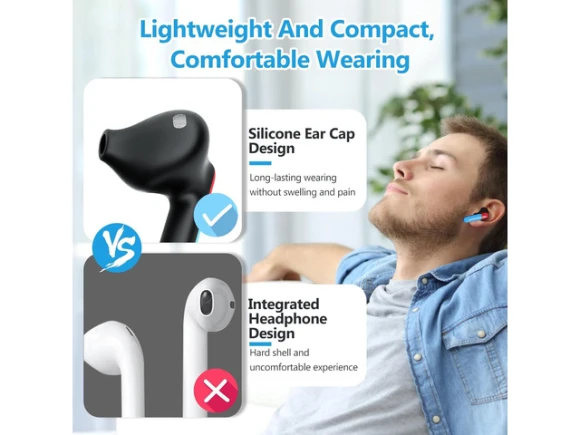2-pack Wireless Earbuds — Wireless Earbuds, Suppower