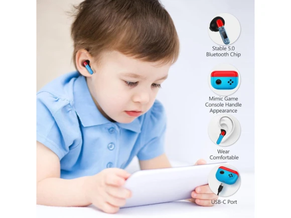 2-pack Wireless Earbuds — Wireless Earbuds, Suppower
