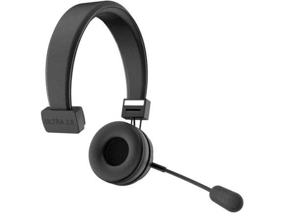 One-Ear Wireless Bluetooth Headset — Wireless Earbuds, Blue Tiger